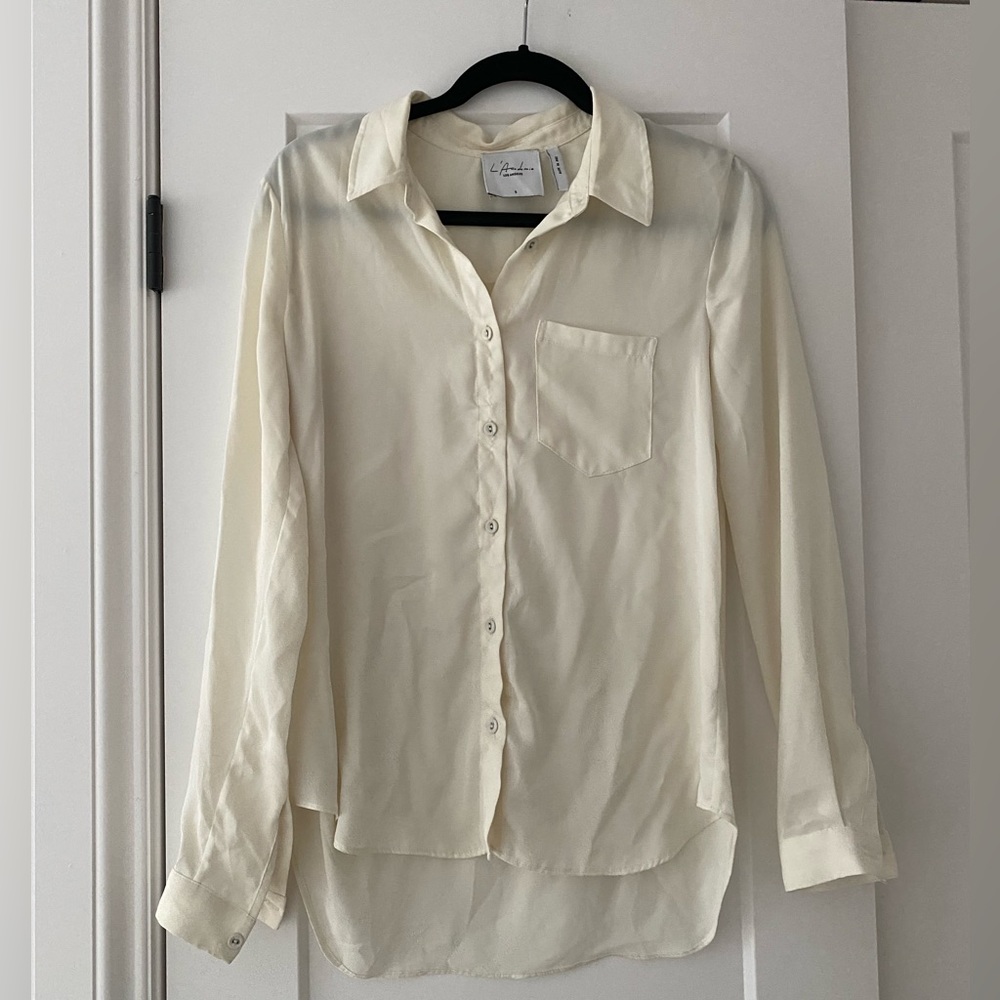 L’Academie off white blouse